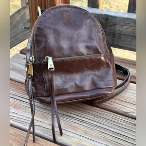 HOBO Brown Leather Backpack
